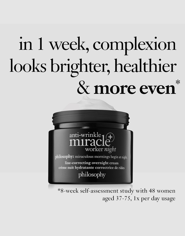 Philosophy - Miracle Worker Night Plus Line-Correcting Overnight Cream 60mL