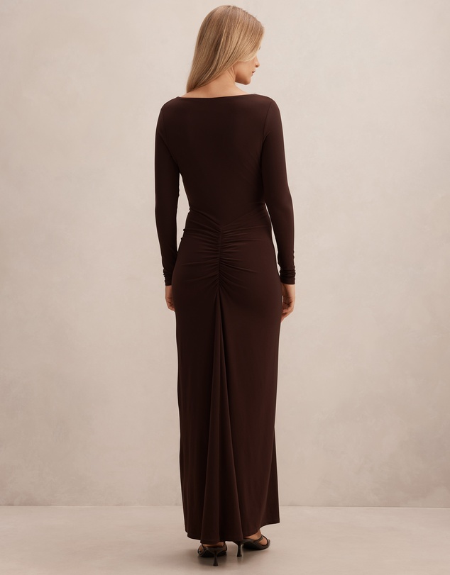 Forever New - Avery Ruched Jersey Maxi Dress