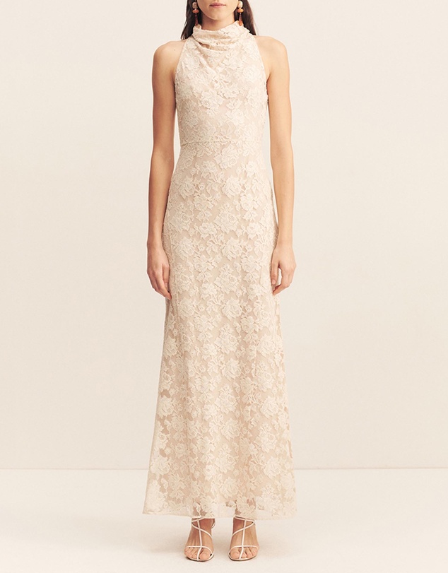 Shona Joy - Presley High Cowl Maxi Dress