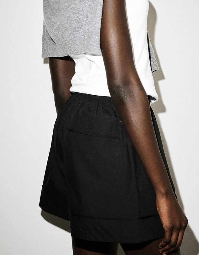 COS - Elasticated Grosgrain-Detail Cotton Shorts