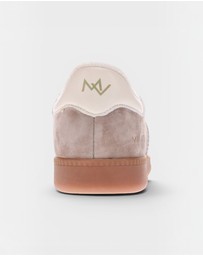 Mia Vita - Ramona II Lace-Up Casual Sneaker - Dark Taupe