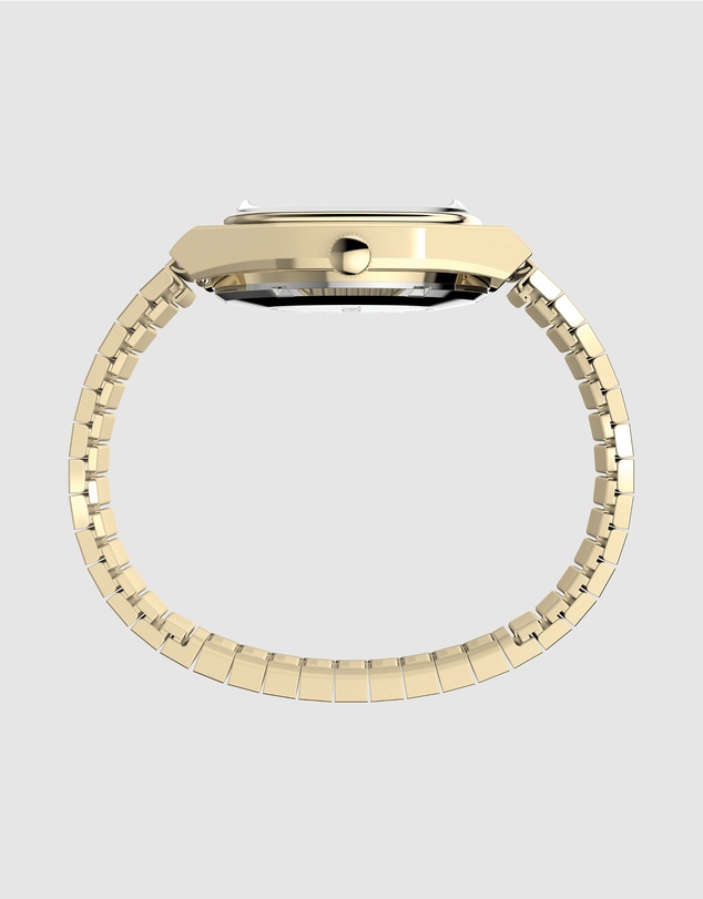TIMEX - Timex® Automatic 1983 E-Line 34mm Gold Tone Expansion Band Watch