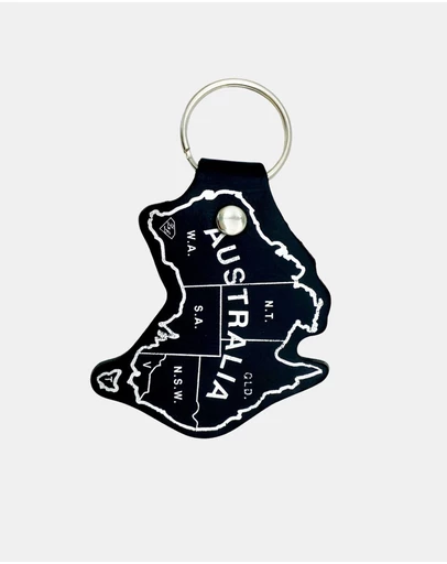 Jacaru - Jacaru 6406 Keyring Aust. Map Printed