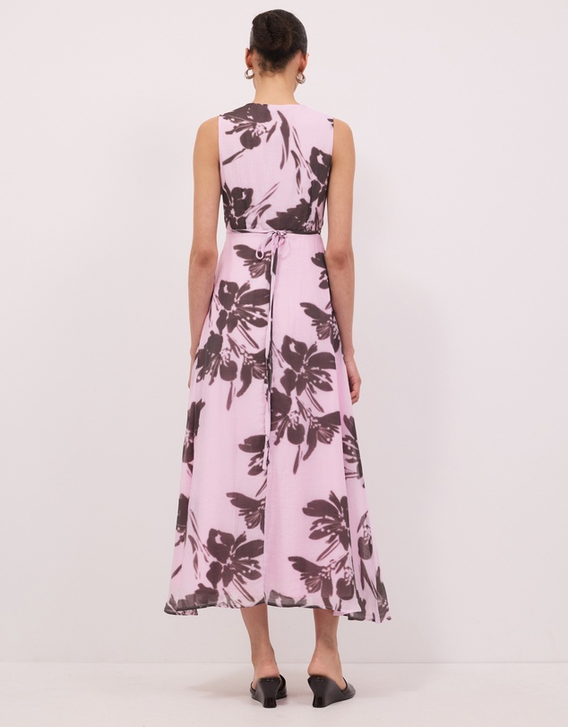 Calli - Lola Check Maxi Dress