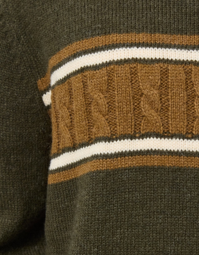 Rhythm - Mohair Stripe Knit Jumper