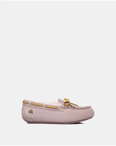 EVERAU - EverAU Ugg Miracle Moccasin Leather Upper Moccasins