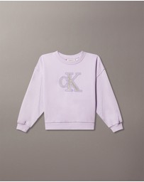 Calvin Klein Jeans - Girls Loose Logo Sweatshirt