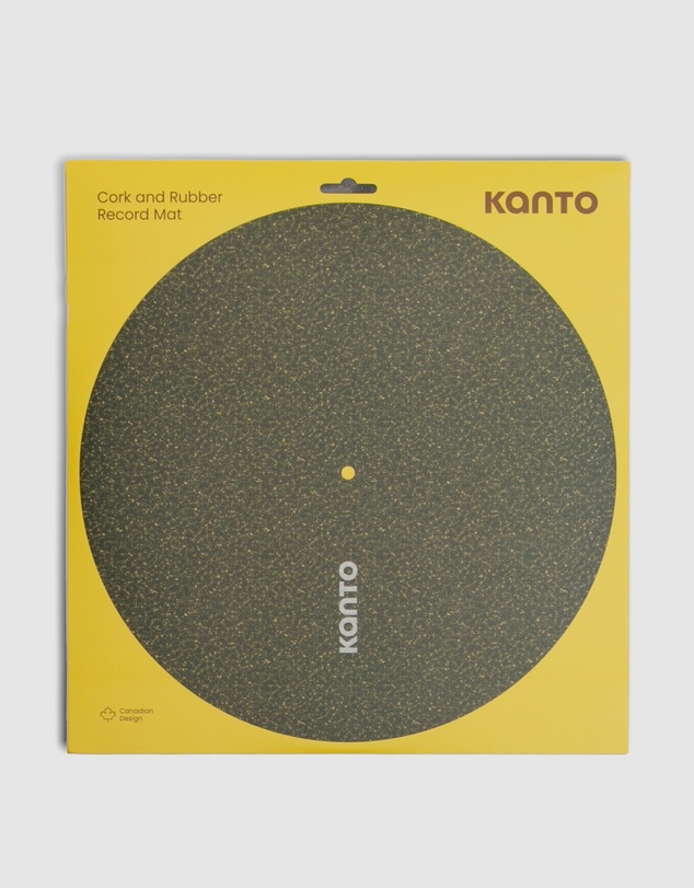iWorld - Kanto TT-CRM Anti-Static Cork and Rubber Turntable Mat