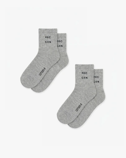 REC GEN - Stack Short Sock Two Pack