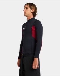 Quiksilver - Mens 15mm Mercury Long Sleeve Wetsuit Top