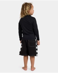 Quiksilver - Boys 2 to 7 All Time Long Sleeve Rash Vest