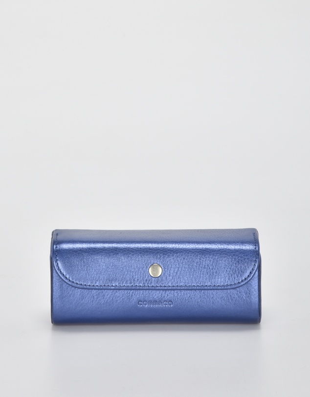Cobb & Co - Idol Metallic Leather Glasses Case