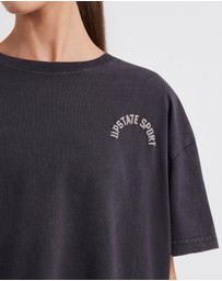 Upstate - Thrive Tee - Washed Black