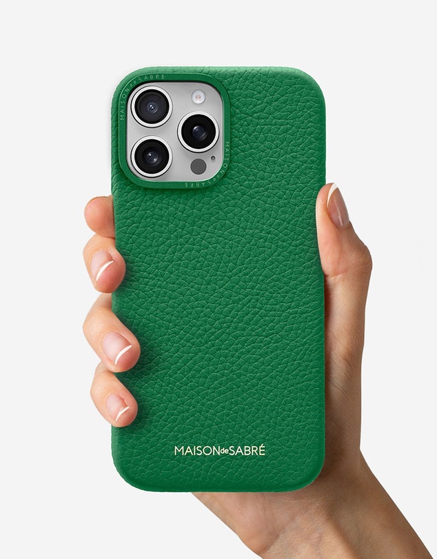 Maison De Sabre - Leather Phone Case (iPhone 16 Pro Max)