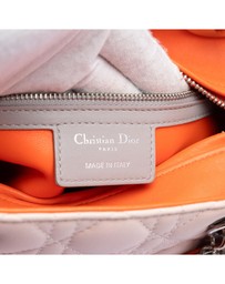 Pre-Loved by Azura Reborn - Pre-Loved Medium Tricolor Lambskin Cannage Lady Dior