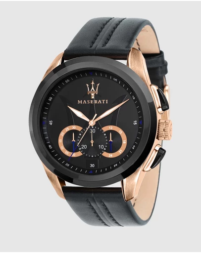 Maserati - Traguardo 45mm Black Watch
