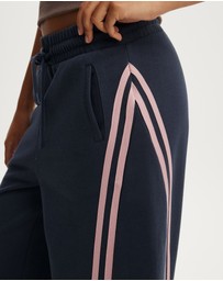 Cotton On - Contrast Barrel Leg Sweatpant