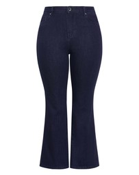 City Chic - Harley Fit Carla Flare Leg Short Jean