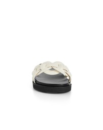 City Chic - Wide Fit Star Weave Slide