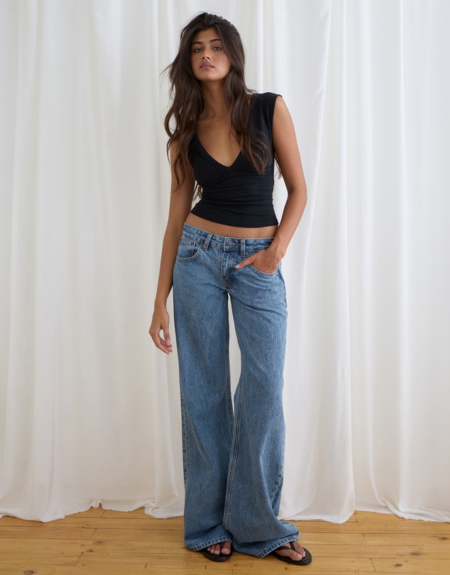 Motel Rocks - Slouchy Flare Jeans