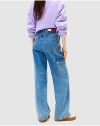 Tommy Jeans - Claire High Rise Wide Cargo Jeans