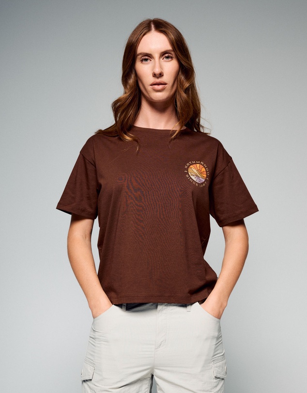 Kathmandu - Sunburst Logo Organic Cotton Tee
