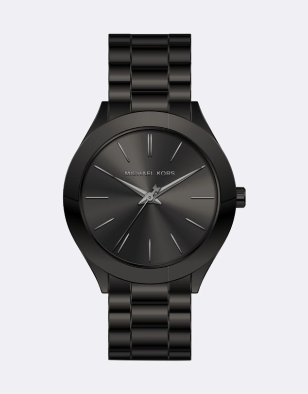 Michael Kors - Outlet Slim Runway Black Analogue Watch