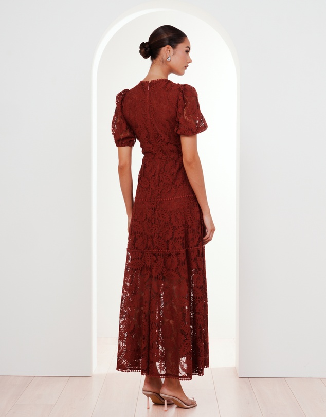 Pilgrim - Everett Puff Sleeve Maxi