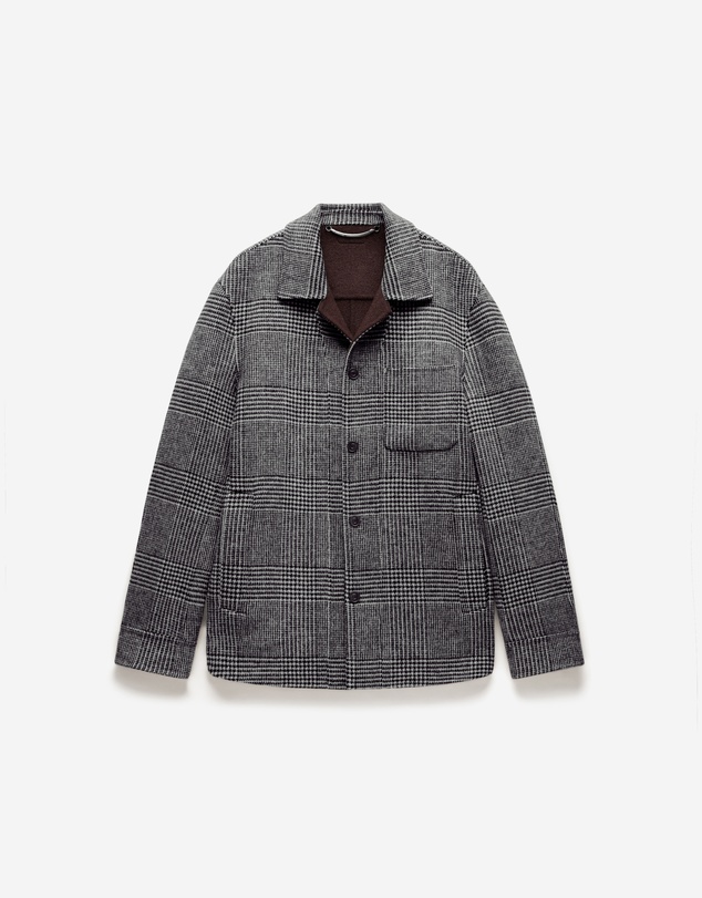 Calibre - Double Faced Wool Shirt Jacket Black