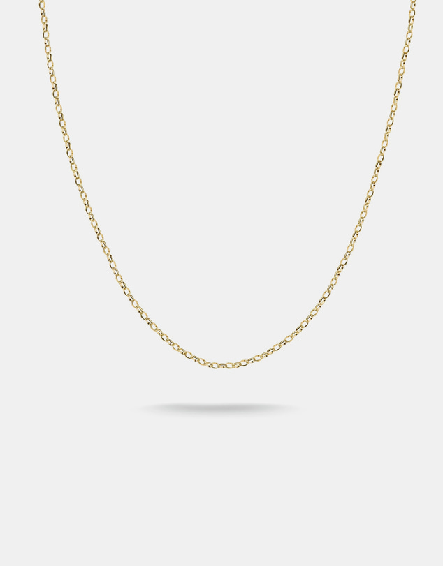 THOMAS SABO - Gold-Tone Stainless Steel Charm Club Anchor Chain Necklace