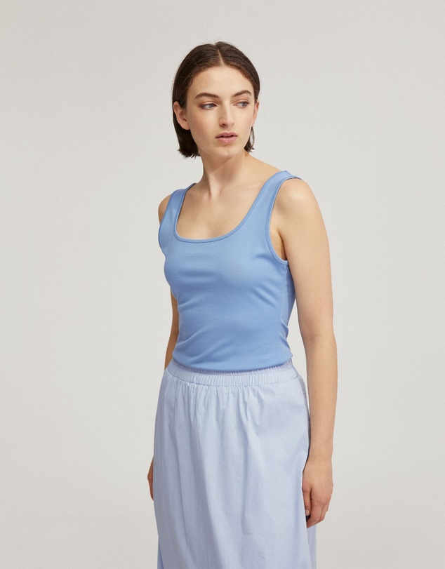 Oxford - Agatha Square Neck Tank
