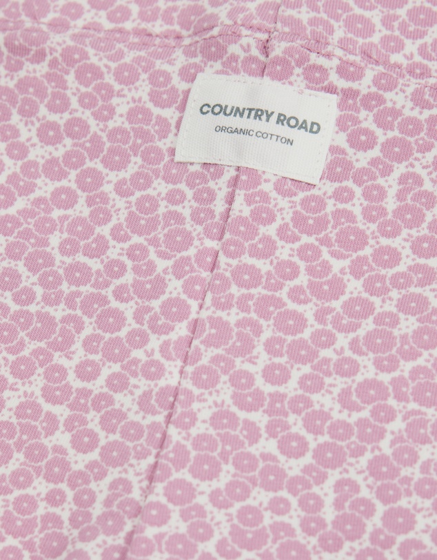 Country Road - Organically Grown Cotton Blend Heart Legging