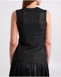David Lawrence - Grace Diamonte Knit Top