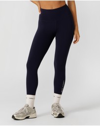 Lorna Jane - Lotus No Chafe Phone Pocket Ankle Biter Leggings