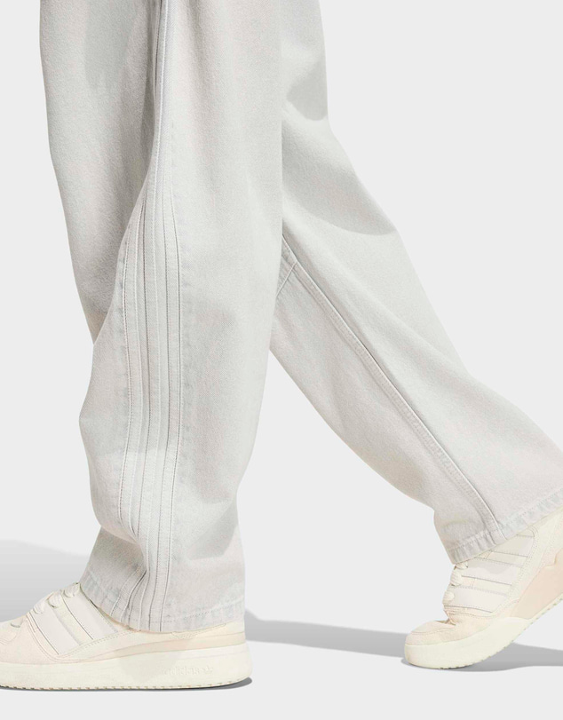adidas Originals - HIGH RISE BARREL LEG DENIM PANT Womens