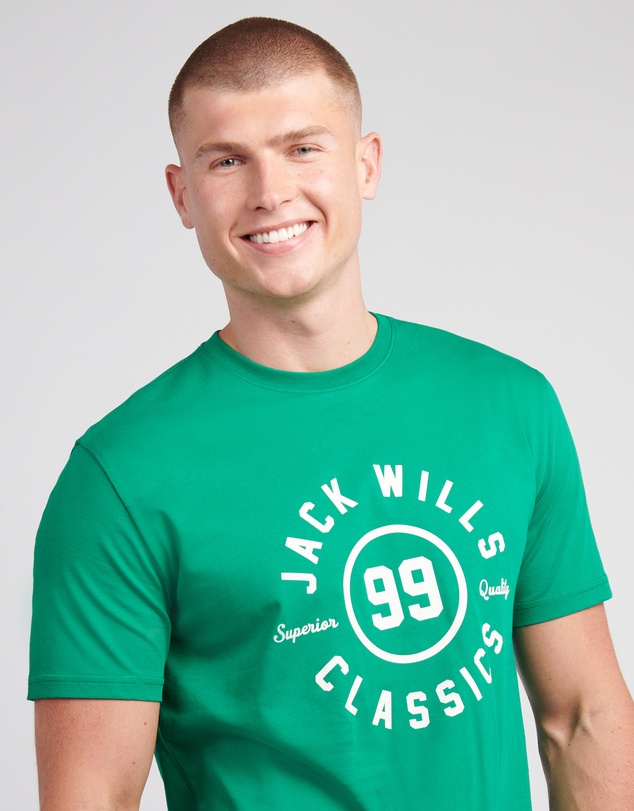 Jack Wills - Ringer Graphic T-Shirt