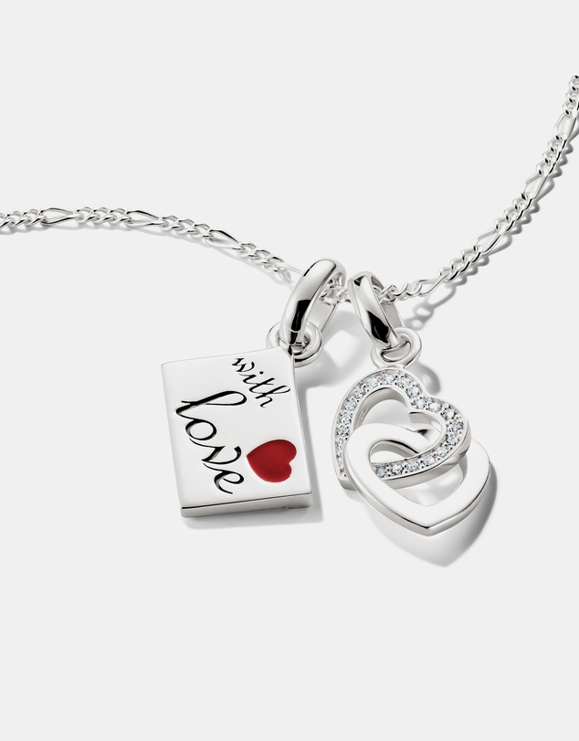 THOMAS SABO - THOMAS SABO Connect Charm intertwined hearts Silver