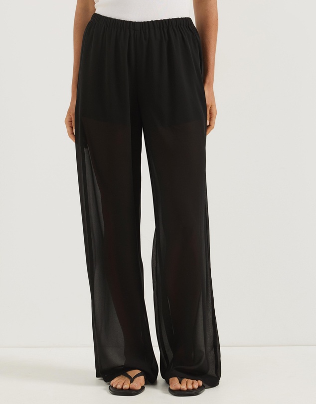 Atmos&Here - Jamie Relaxed Chiffon Pants