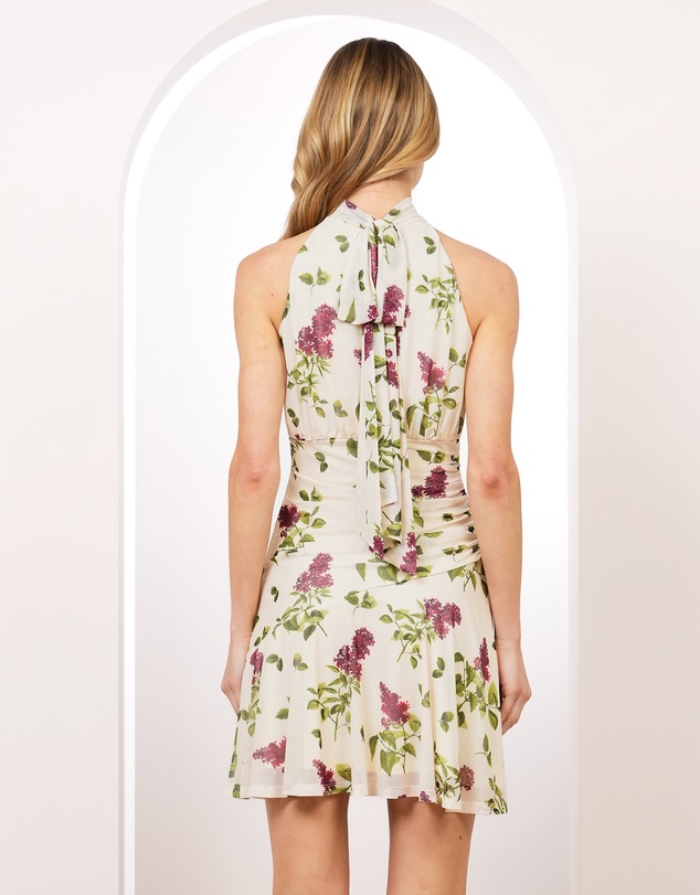 Pilgrim - Honey Tie Neck Mesh Mini