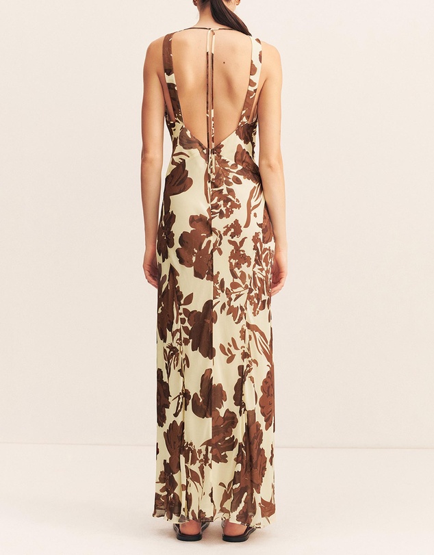 Shona Joy - Noa Plunged Maxi Dress