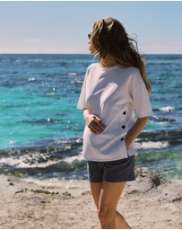 Soon Maternity - Heaven Denim Shorts