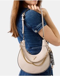 GUESS - Light Taupe Davina Shoulder Bag