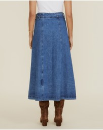 The Fated - Riley Denim Skirt
