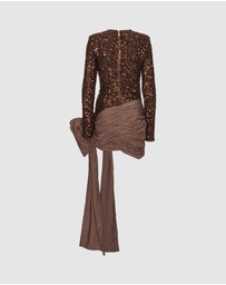 ROTATE - Sequins Bow Mini Dress