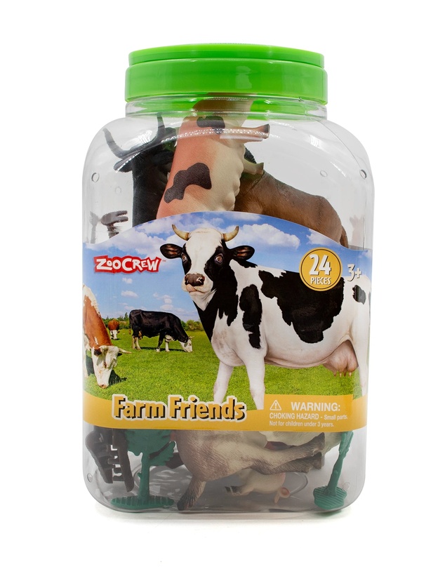 Zoo Crew - Farm Friends 24pcs