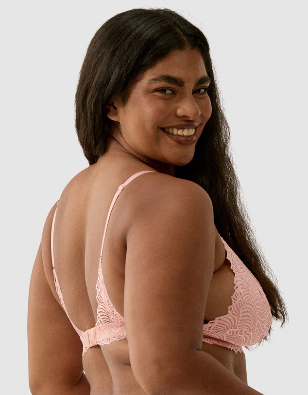 Naturana - Friday Unpadded Triangle Cup Recycled Lace Bralette