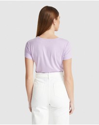 Oxford - Imogen Fine Knit Crew Neck T-Shirt