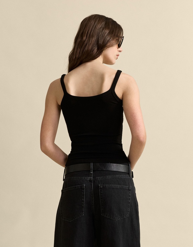 MVN - Ribbed Scoop Neck Tank