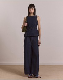 Damson Madder - Straight Leg Augusta Jeans