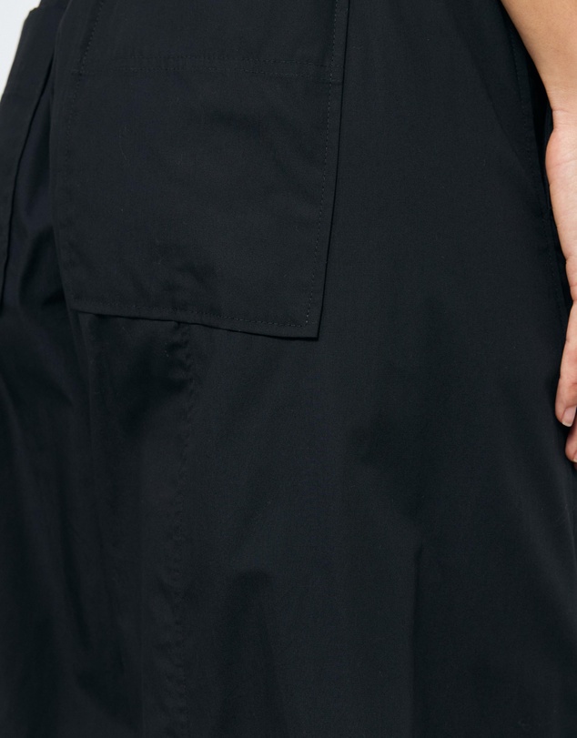 AERE - Nina Cotton Foldover Barrel Pants